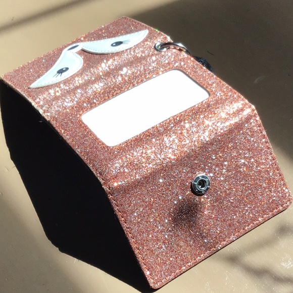 Sparkly Minicci Wallet with Keyring - Picture 2 of 6